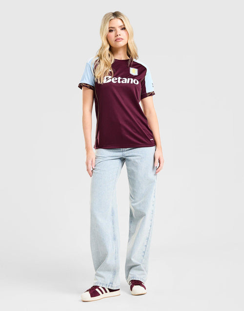Aston Villa FC 2025/26 Home Shirt Women's