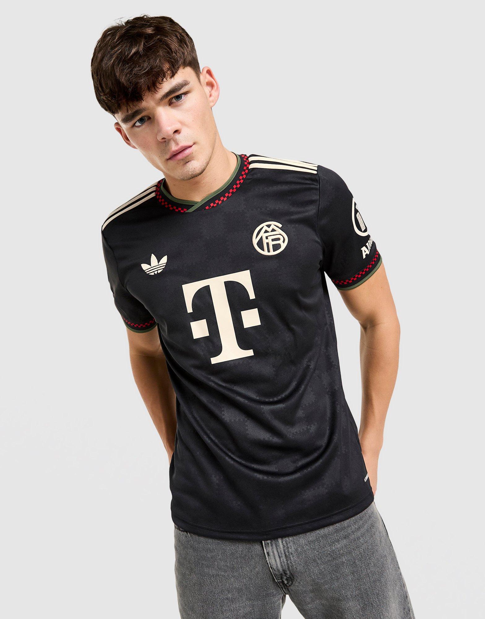 Black adidas FC Bayern Munich 2025/26 Third Shirt - JD Sports