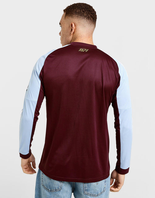 Aston Villa FC 2025/26 Long Sleeve Home Shirt