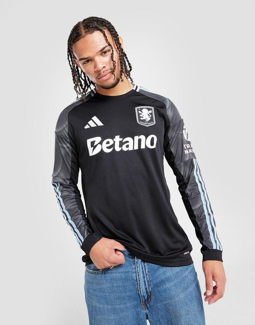 Aston Villa FC 2025/26 Long Sleeve Away Shirt