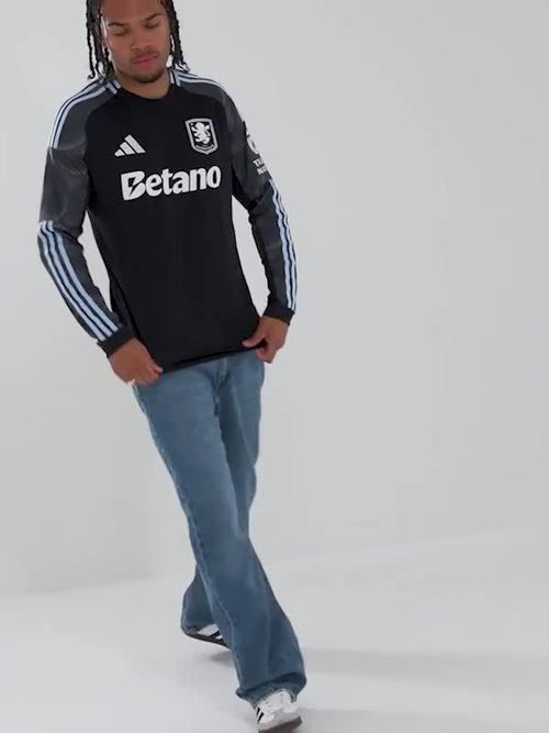 Aston Villa FC 2025/26 Long Sleeve Away Shirt