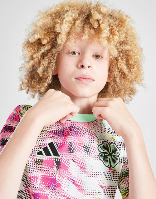 Celtic Pre Match Shirt Junior