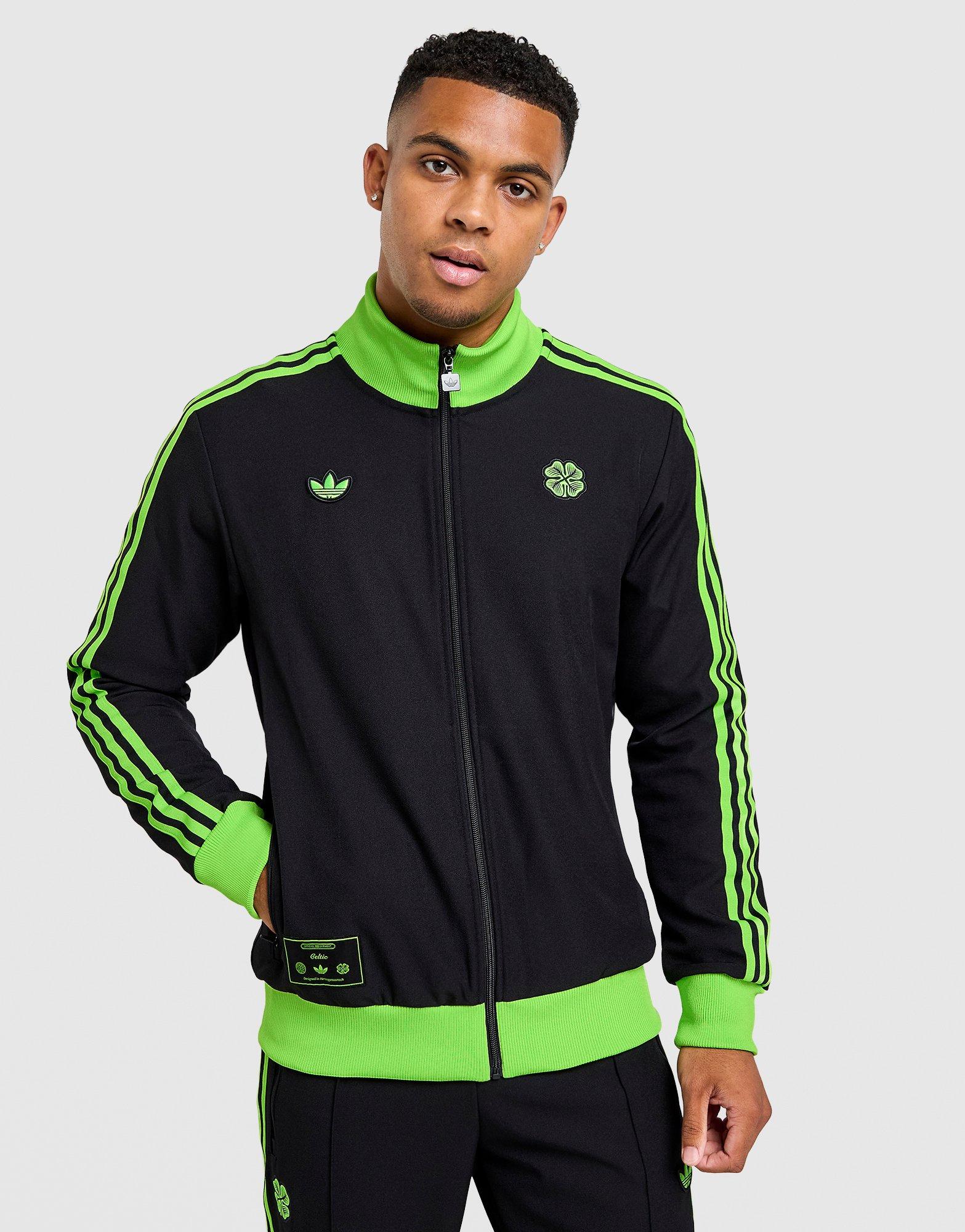 Black adidas Celtic Icons Track Top - JD Sports Singapore