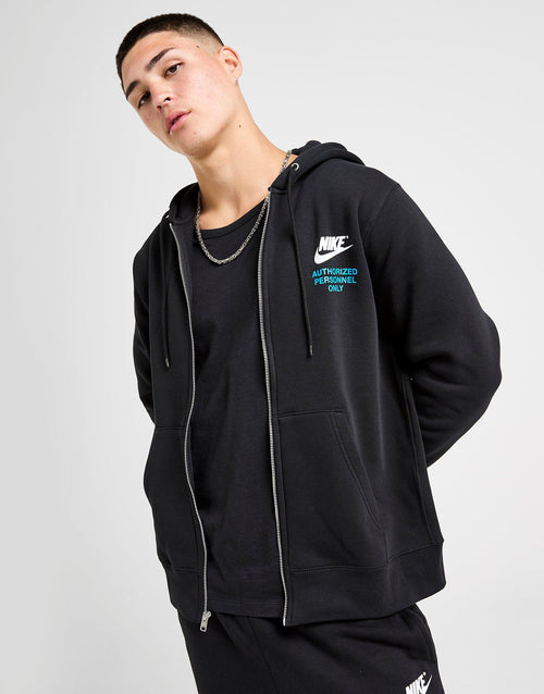 Authorised Full Zip Hoodie