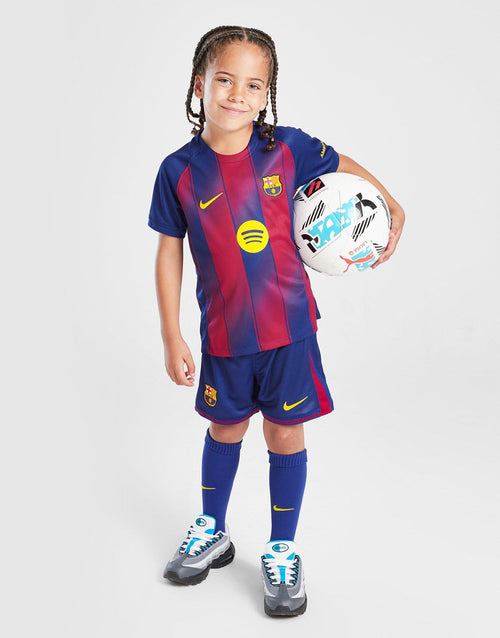 FC Barcelona 2025/26 Home Kit Children
