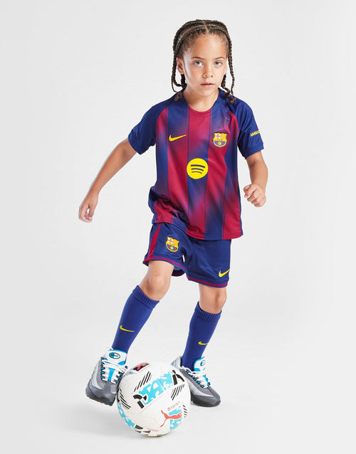 FC Barcelona 2025/26 Home Kit Children
