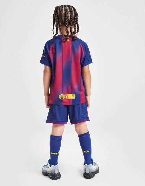 FC Barcelona 2025/26 Home Kit Children