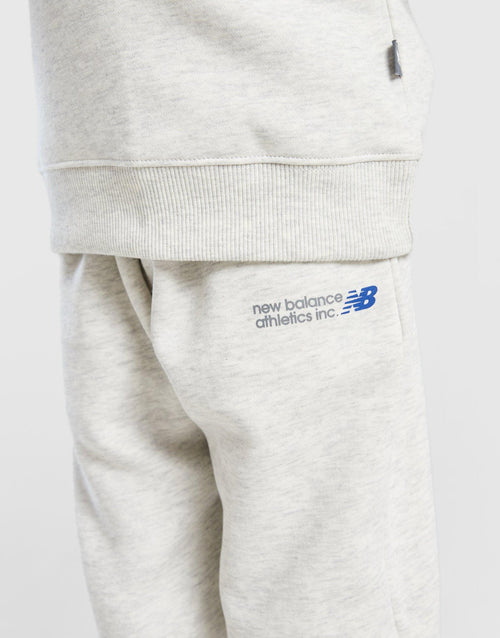Linear Logo Crew Tracksuit Children