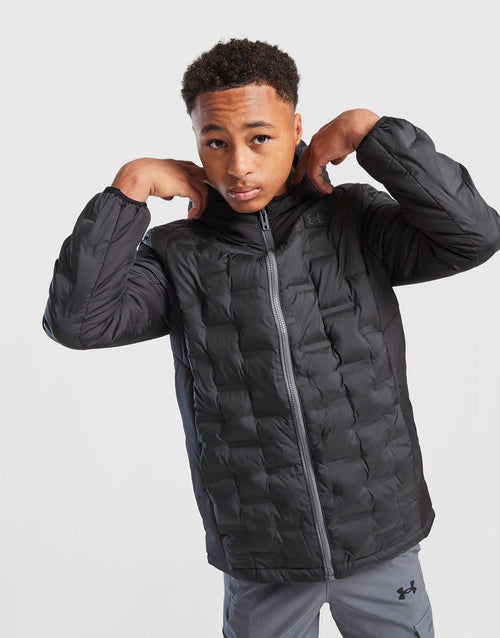High Shine Baffle Jacket Junior's
