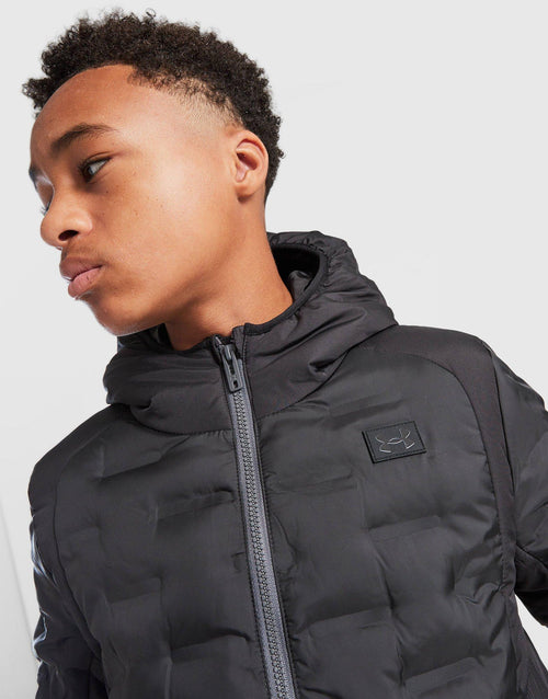 High Shine Baffle Jacket Junior's