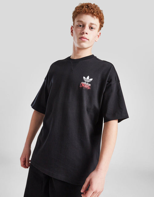 Graffiti Trefoil T-Shirt Junior's