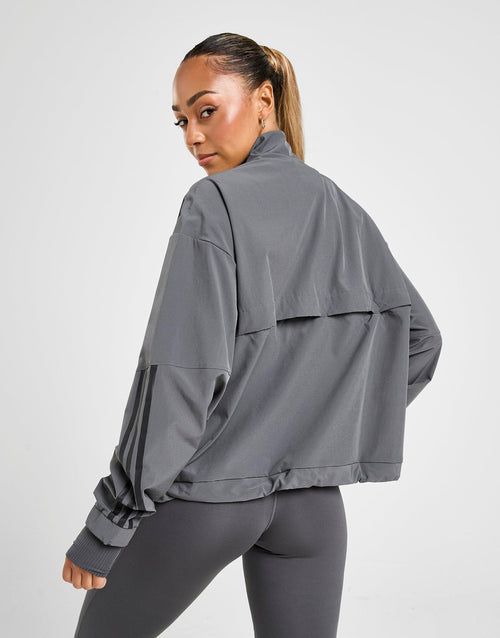 Hyperglam Ribbed Windbreaker