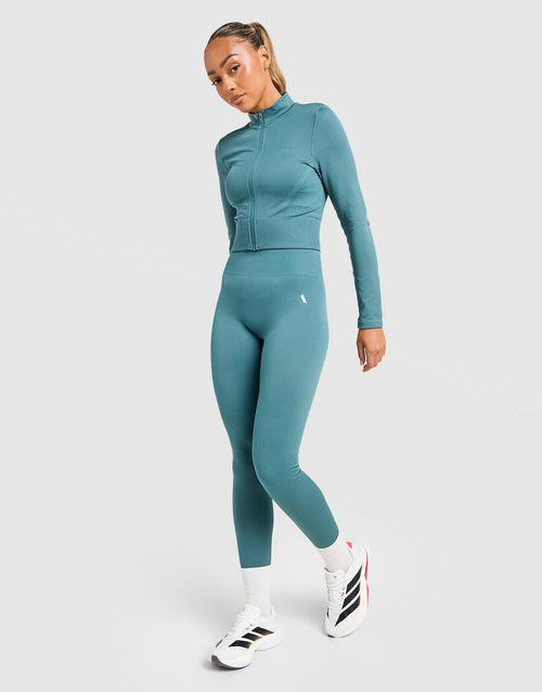 Seamless Full Zip Top