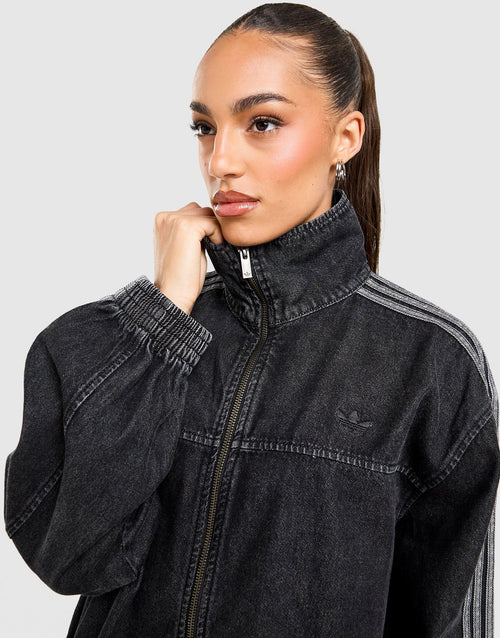 Oversized Denim Firebird Track Top