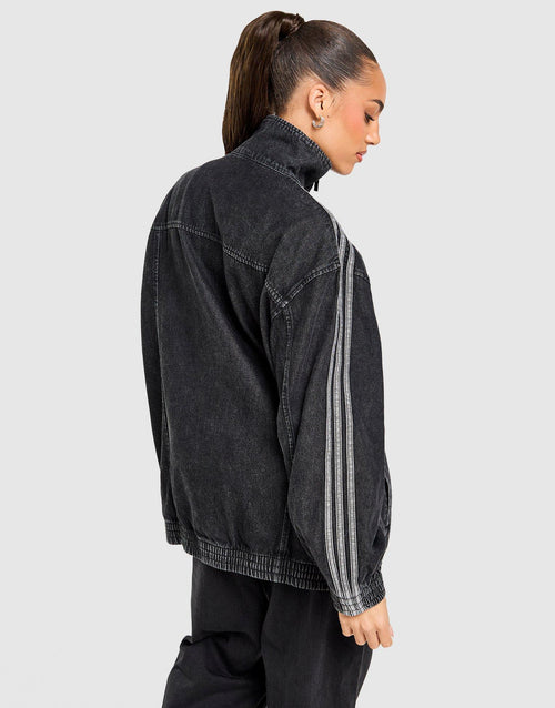 Oversized Denim Firebird Track Top