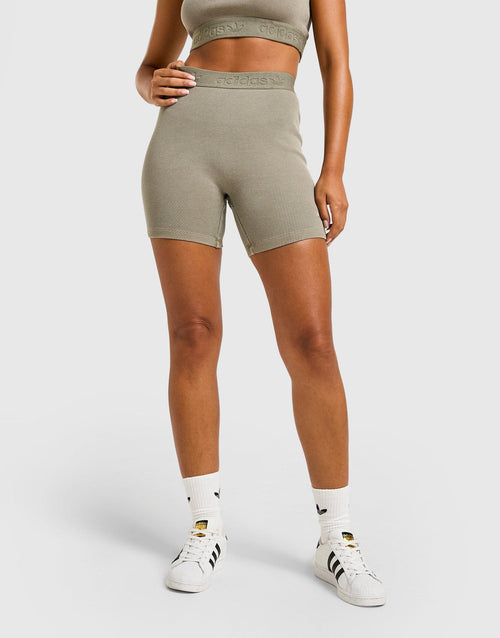 Essentials Washed Rib Shorts