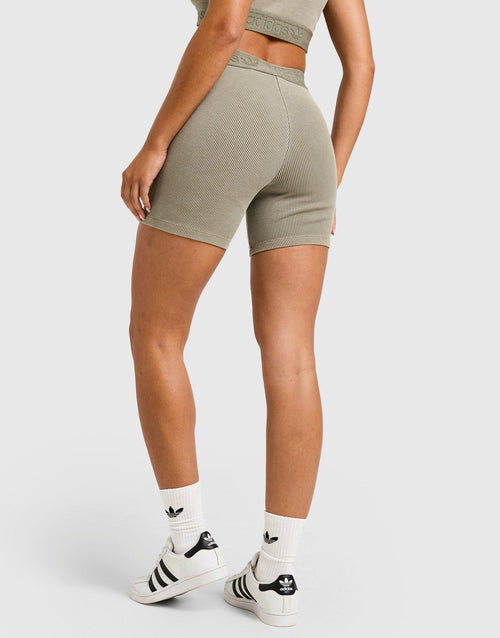 Essentials Washed Rib Shorts