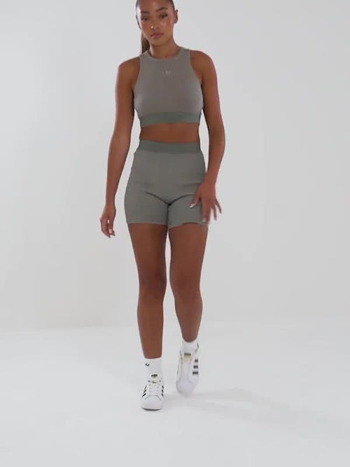 Essentials Washed Rib Shorts
