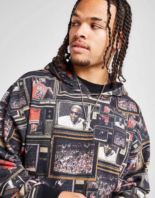 All Over Print Graphic Hoodie