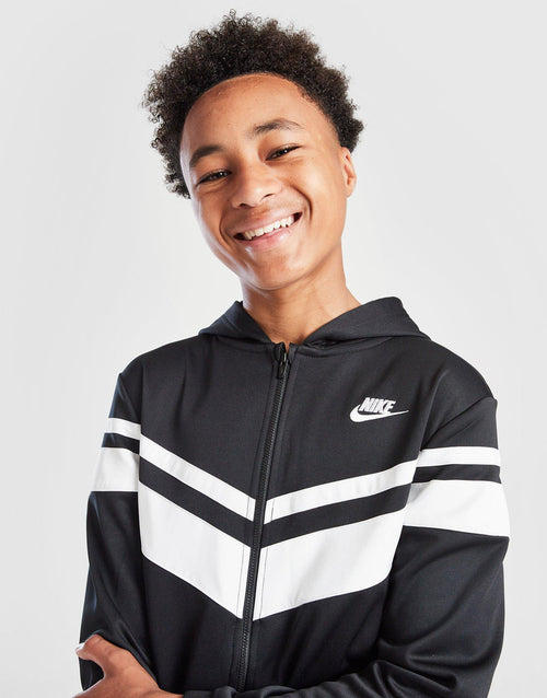 Mixed Full Zip Tracksuit Junior's