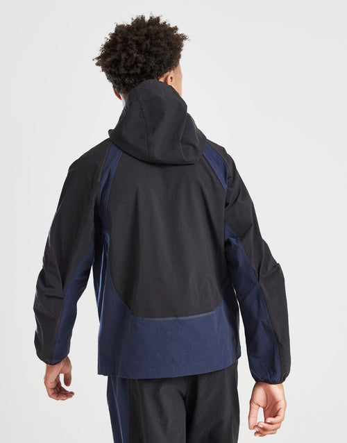 Tech Woven Full Zip Colour Block Jacket Junior's