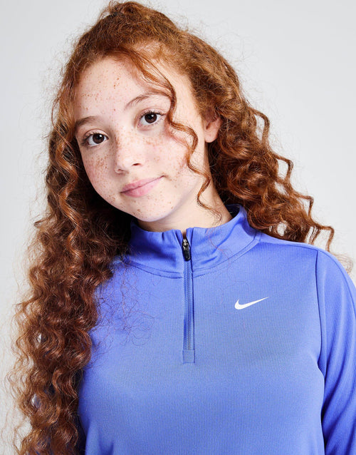 Dri-FIT Long Sleeve 1/2 Zip Top Junior's