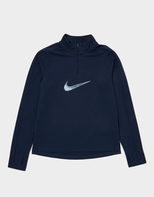 Girls' Swoosh 1/2 Zip Top Junior's