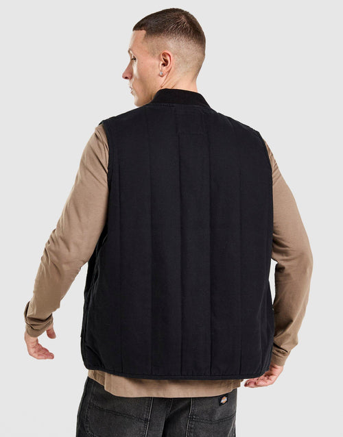 Quilted Full Zip Gilet