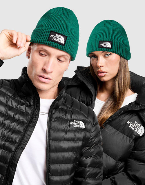 Logo Box Cuffed Beanie Hat