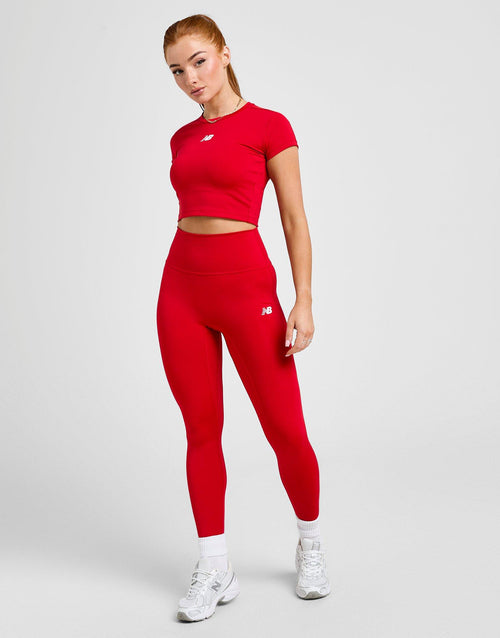 Logo Slim Crop Top