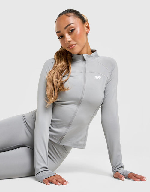 Logo Full Zip Top