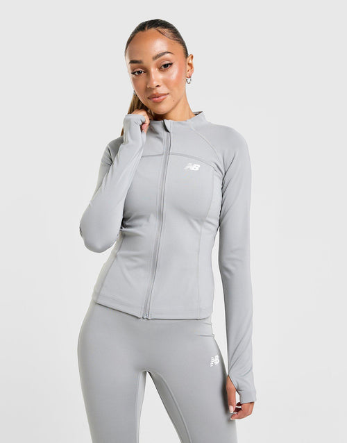 Logo Full Zip Top