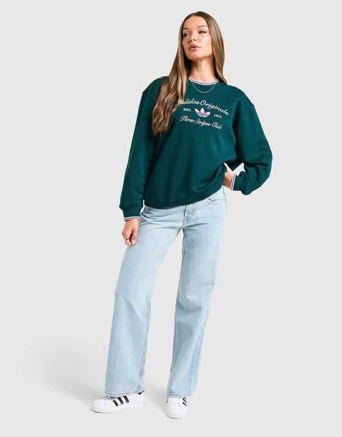 Oversized Crew Sweatshirt