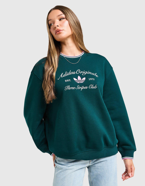Oversized Crew Sweatshirt