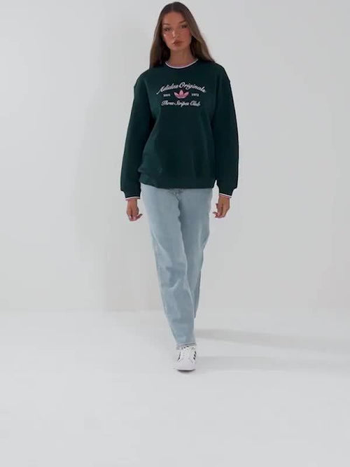 Oversized Crew Sweatshirt