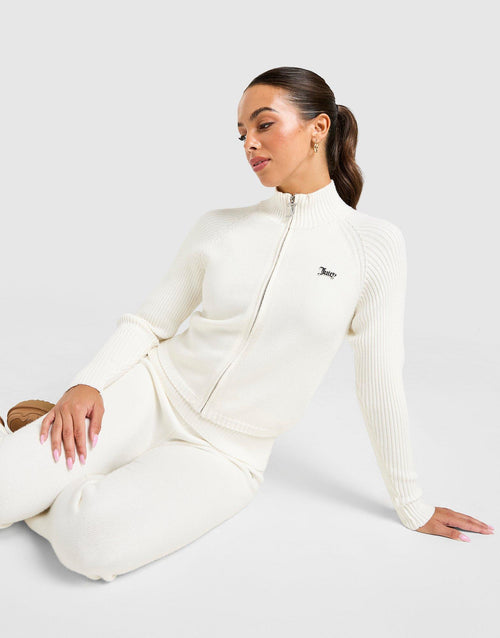 Knit Full Zip Track Top