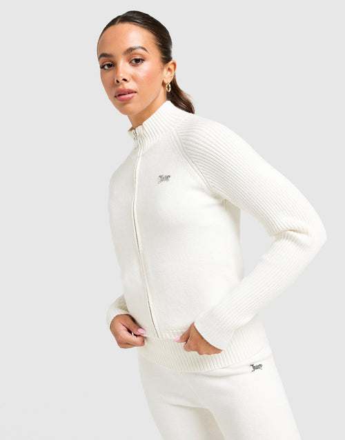 Knit Full Zip Track Top