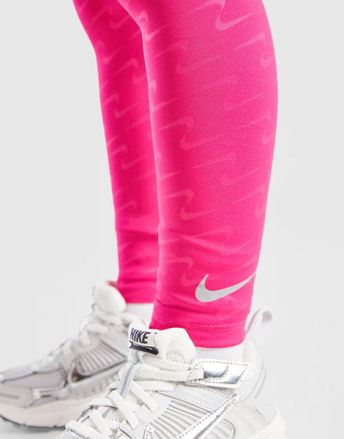 Girls' Swoosh Pacer 1/2 Zip/Leggings Set Children