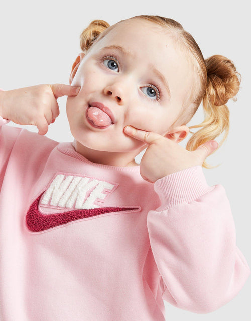 Girls' Chenille Crew Tracksuit Infant