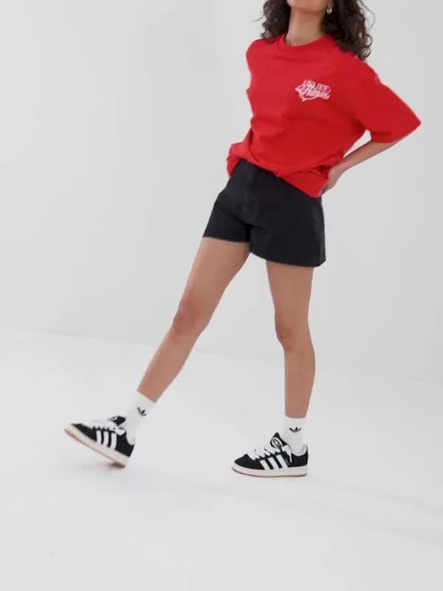 High-Rise Mom Shorts