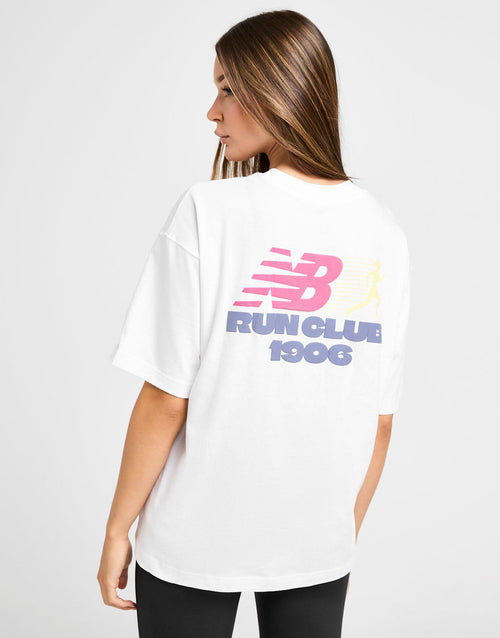 Run Club Graphic Boyfriend T-Shirt