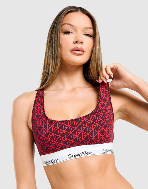 Modern Cotton All Over Print Bralette
