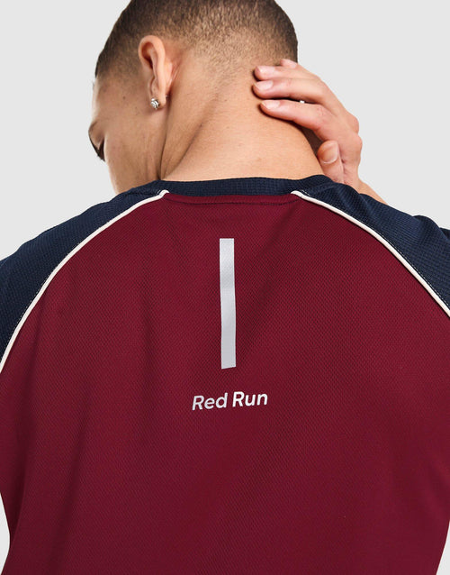 Crimson Wave Tech Power T-Shirt
