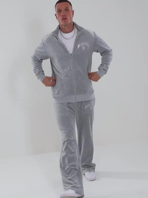 Reed Velour Full Zip Track Top