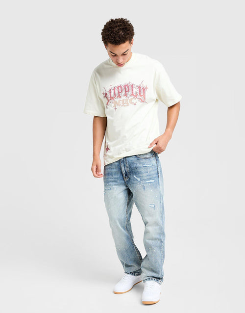 Etch Relaxed Ripped Jeans