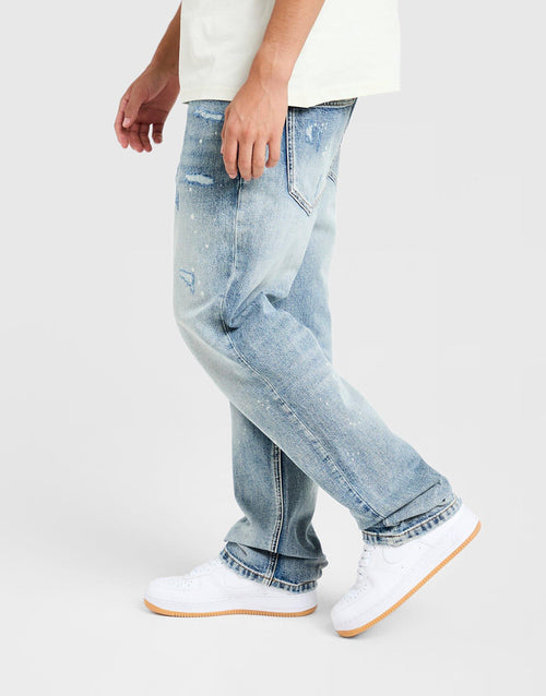 Etch Relaxed Ripped Jeans