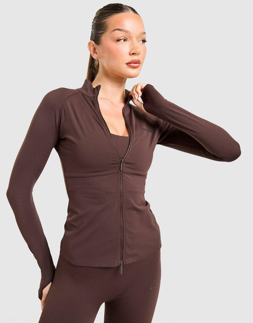 Full Zip Fit Top