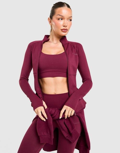 Full Zip Fit Top