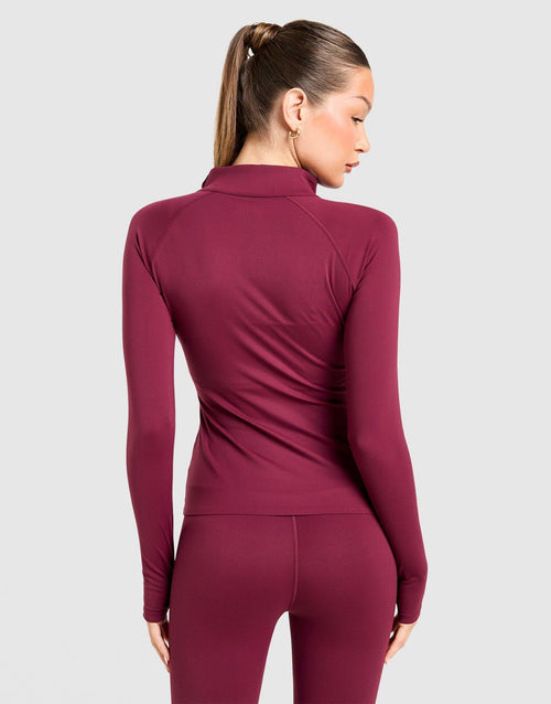 Full Zip Fit Top