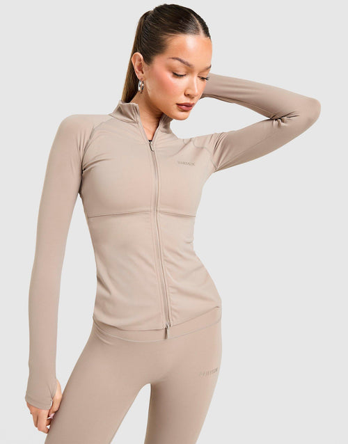 Full Zip Fit Top